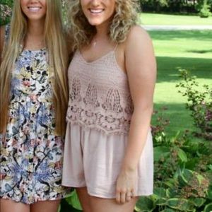 Blush Pink Romper
